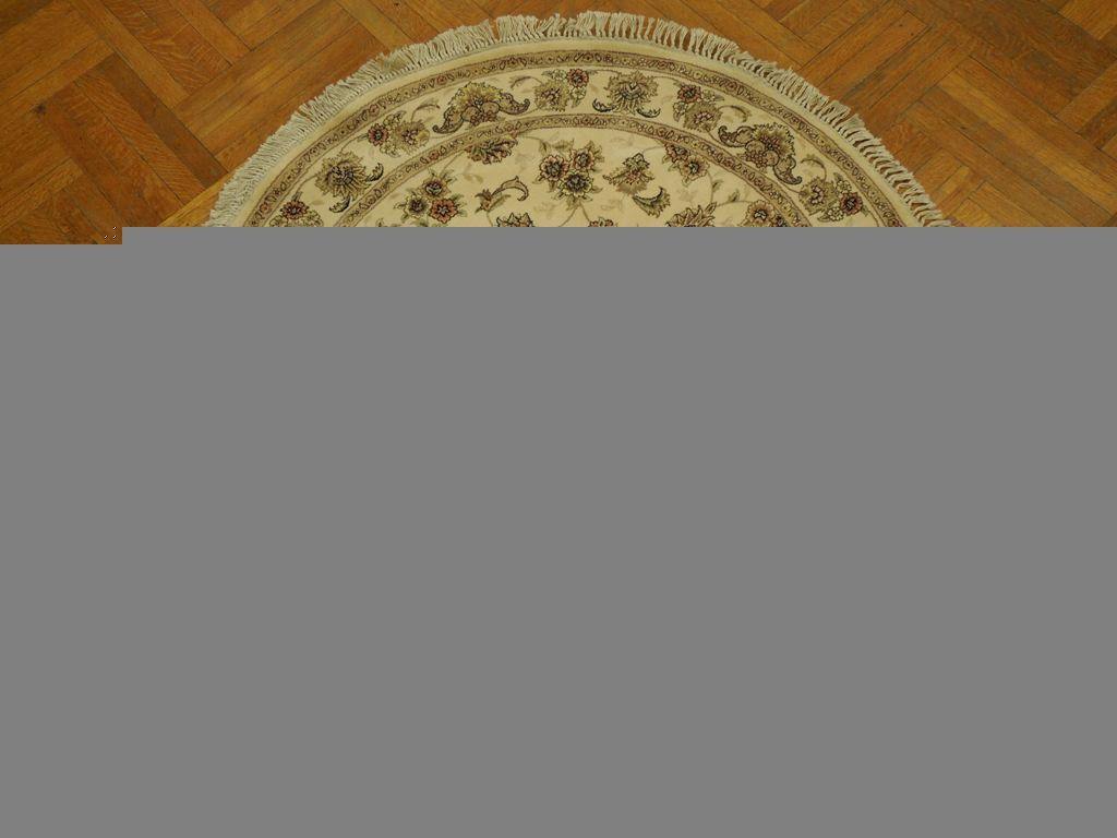 5x5 Fine Quality Wool&Silk Round Rug - China - bestrugplace