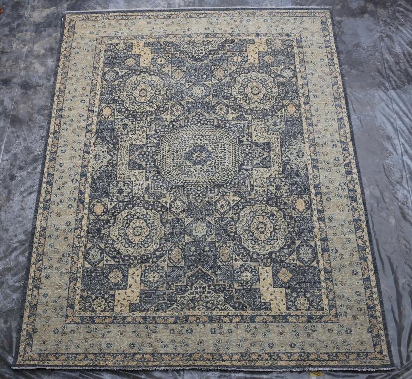 Radiant 9x12 Authentic Hand-Knotted 9/9 Chobi Peshawar Rug - Pakistan - bestrugplace