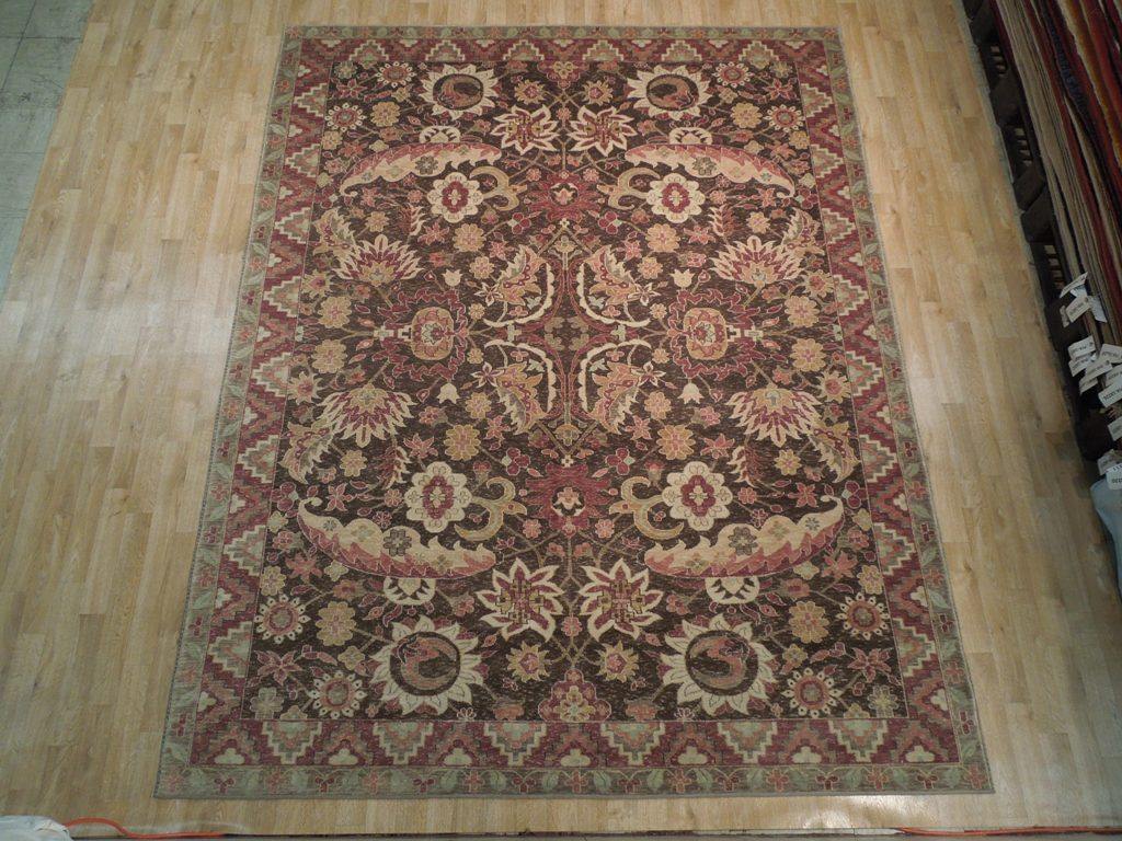 8x10 Chobi Peshawar Transitional Rug - Pakistan - bestrugplace