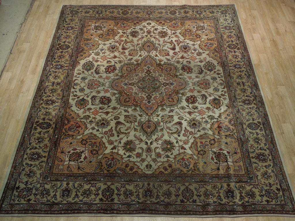 7.6 x 9.5 Fine Persian Tabriz Rug 400 KPSI 79940