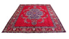Load image into Gallery viewer, Traditional-Runner-Red-Persian-Tabriz-Rug.jpg 