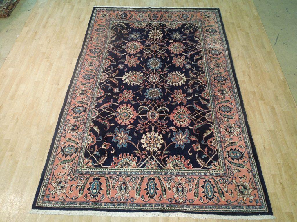 7x11 Authentic Hand Knotted Fine Persian Tabriz Rug - Iran - bestrugplace