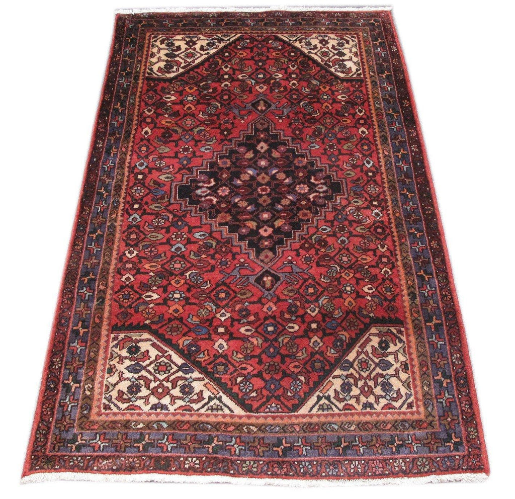 Luxurious 4x6 Authentic Hand-knotted Persian Zanjan Rug - Iran - bestrugplace