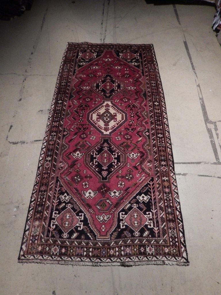 4' x 9' Red Semi-Antique-Persian-Hamadan-Runner.jpg
