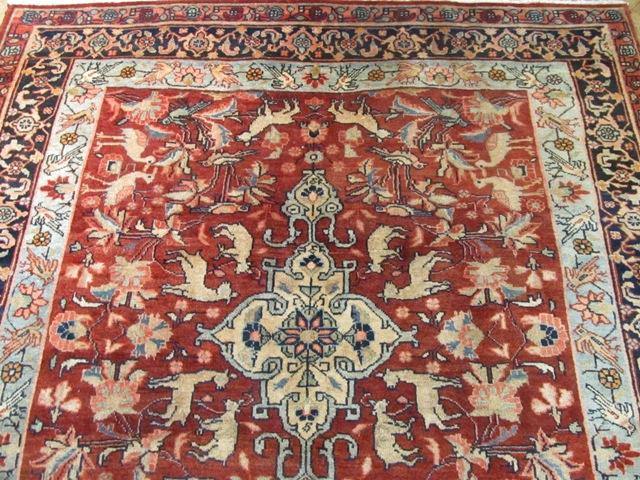 Luxurious 6x9 Authentic Handmade Persian Rug - bestrugplace