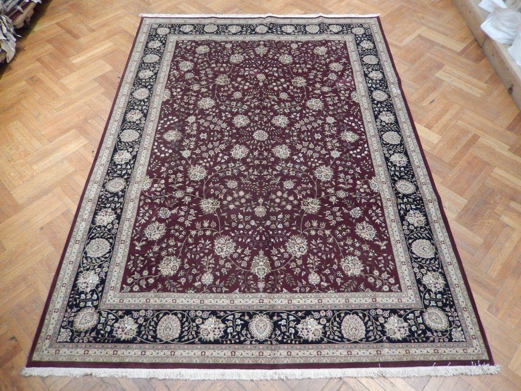 9x12 Wool & Silk Sino Tabriz Rug - China - bestrugplace