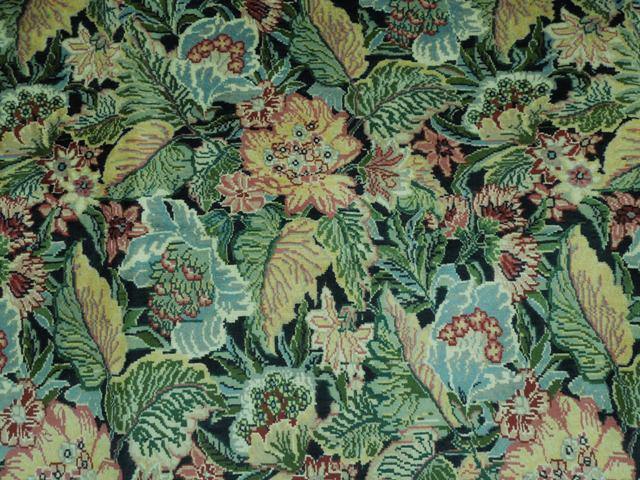 Stunning 8x7 Authentic Handmade Signed Persian Wool and Silk Rug - Pakistan - bestrugplace