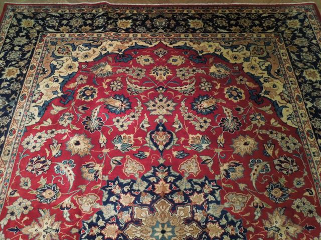 7.10 x 10.2 Persian Kashan Rug 15328