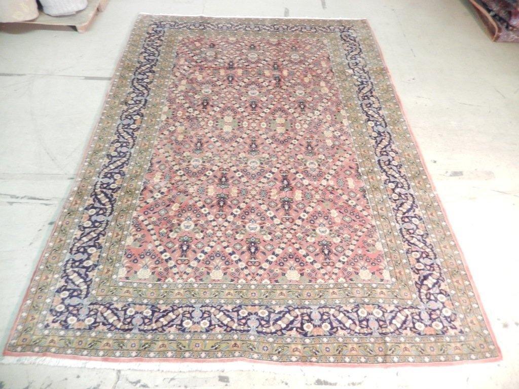 7x10 Authentic Hand Knotted Fine Persian Bijar Rug - Iran - bestrugplace