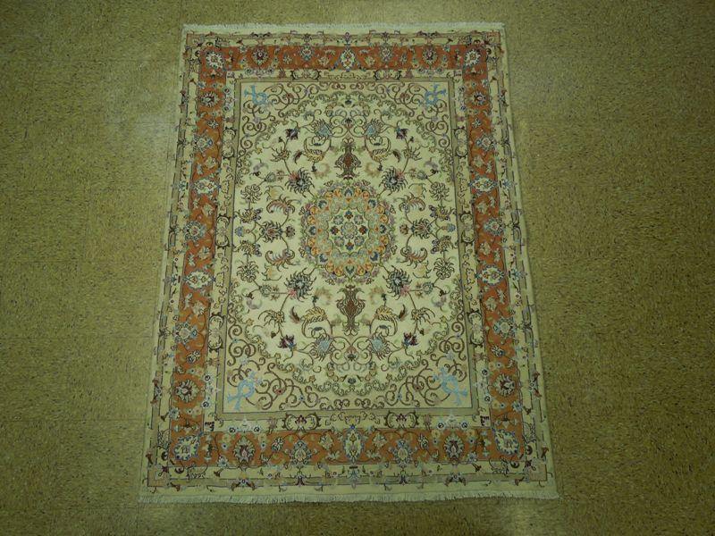 Luxurious 5x7 Authentic Handmade High End Wool&Silk Persian Rug - Iran - bestrugplace