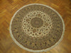Load image into Gallery viewer, Authentic-Wool-Silk-Round-Rug.jpg