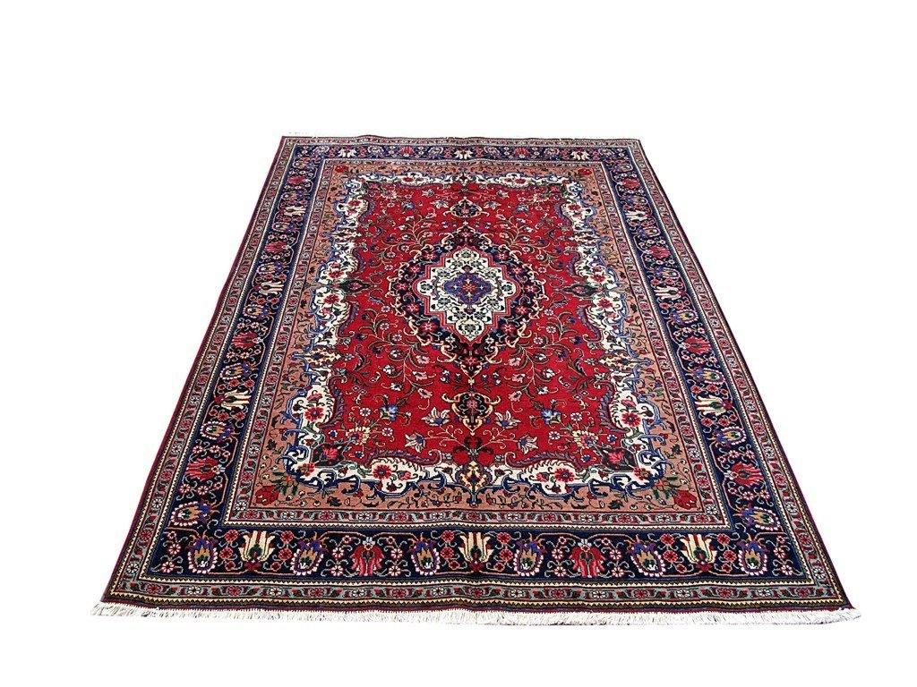 7x10 Authentic Hand Knotted Persian Tabriz Rug - Iran - bestrugplace