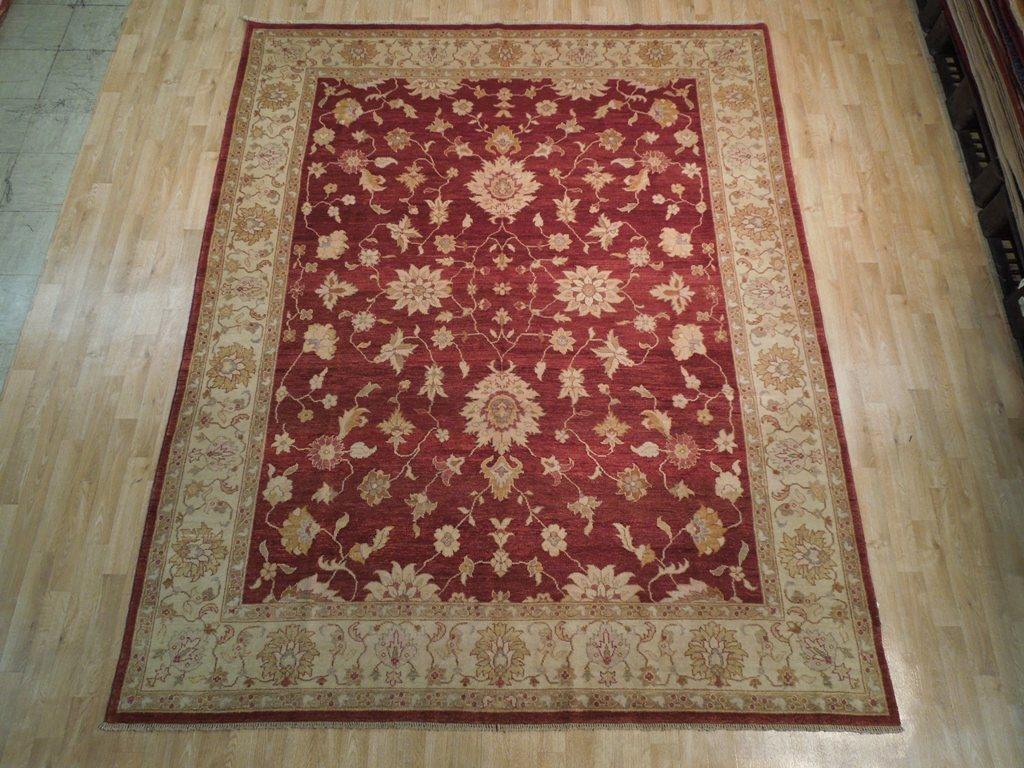 8x10 Chobi Peshawar Silky Rug - Pakistan - bestrugplace