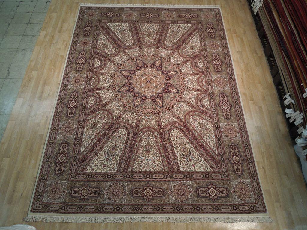 9x12 Isfahan Wool&Silk Fine Quality Rug - China - bestrugplace