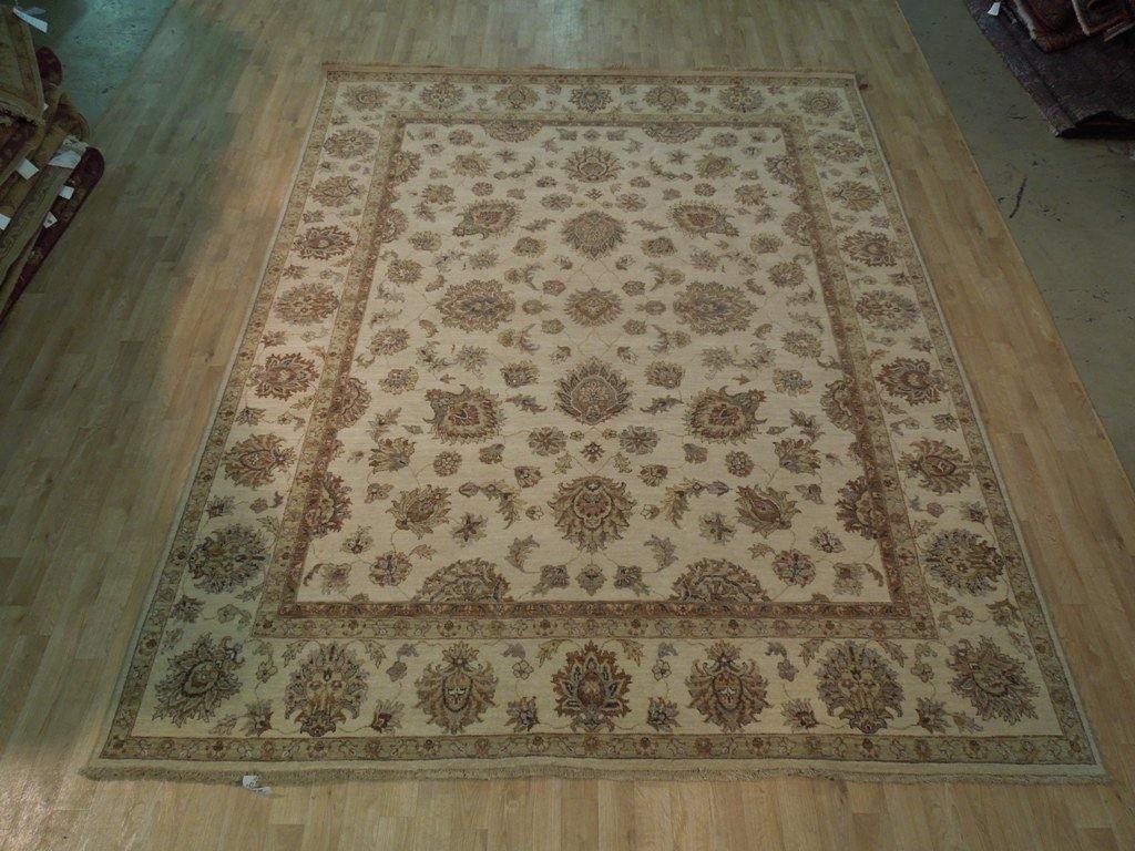 8x10 Vegetable Dyed Chobi Rug - India - bestrugplace