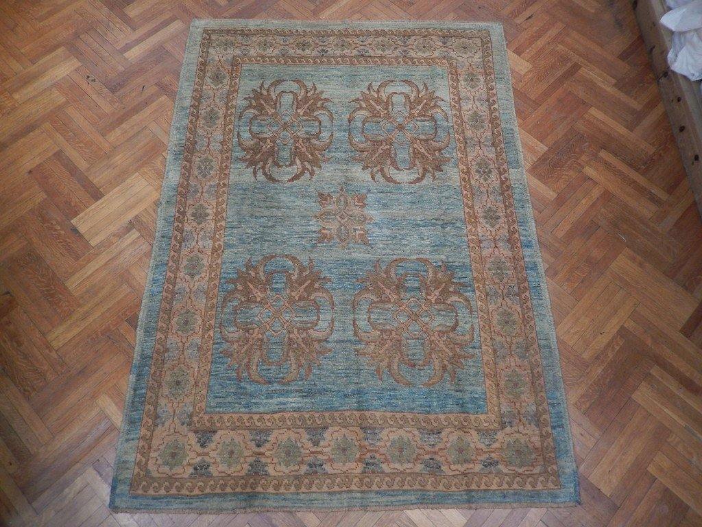 7x10 Antique Persian Oushak Rug - Iran - bestrugplace