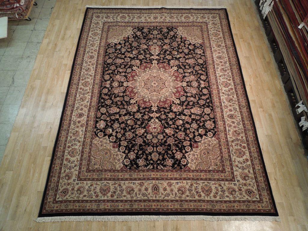 Dazzling 9x12 Authentic Handmade Wool & Silk Fine Quality Rug - China - bestrugplace
