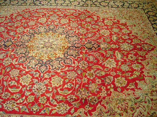 10' x 13' Persian Najafabad Esfahan Rug #7084