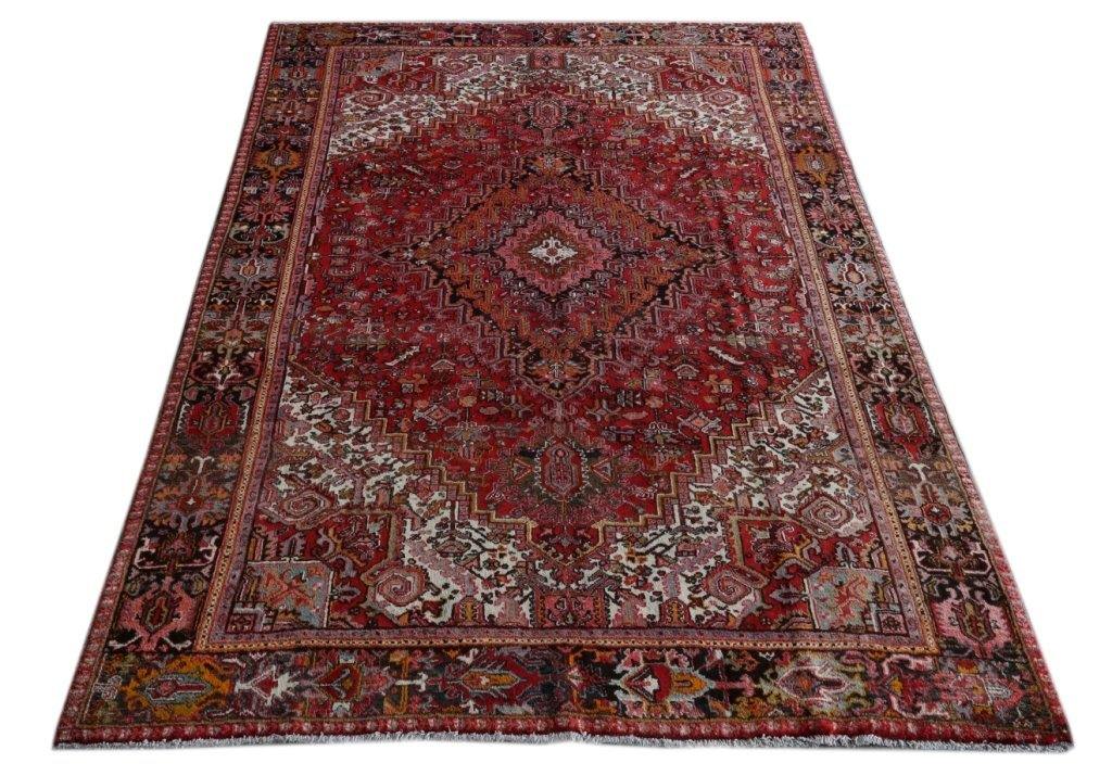 9x12 Authentic Hand-knotted Persian Heriz Rug - Iran - bestrugplace