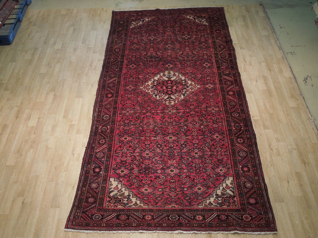 5' x 12'-Salmon-Pink-Semi-Antique-Persian-Tabriz-Herati-Runner .jpg