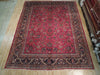 Load image into Gallery viewer, Burgundy-Persian-Mashad-Rug.jpg