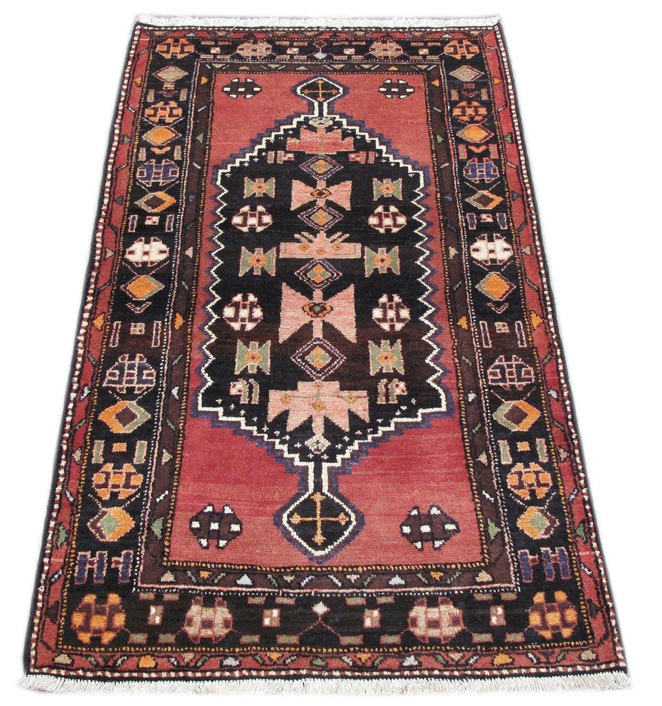 Luxurious 3x5 Authentic Hand-knotted Persian Hamadan Rug - Iran - bestrugplace