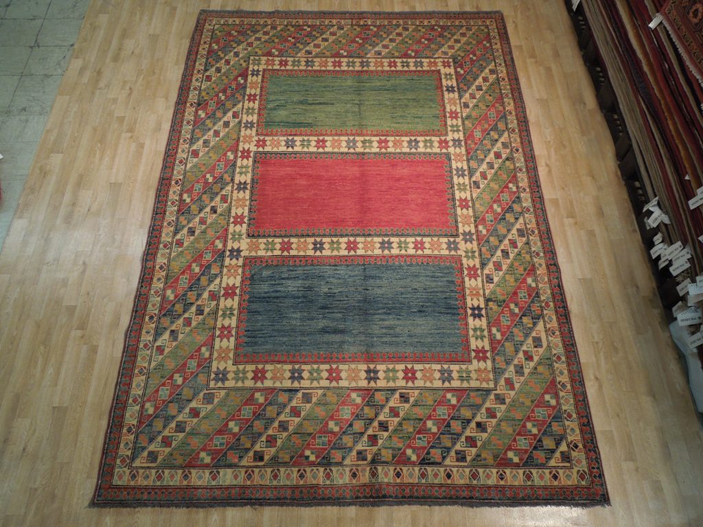 8' x 11' Multi-Color Kazak Rug 19191