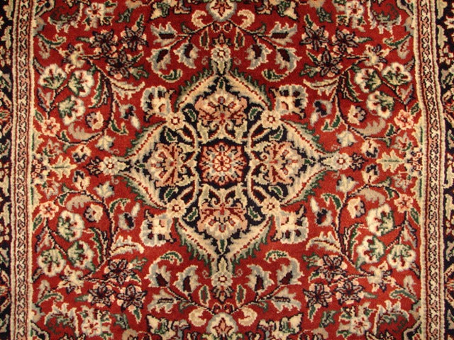 2' x 10' Red Persian Tabriz Runner Rug 15085