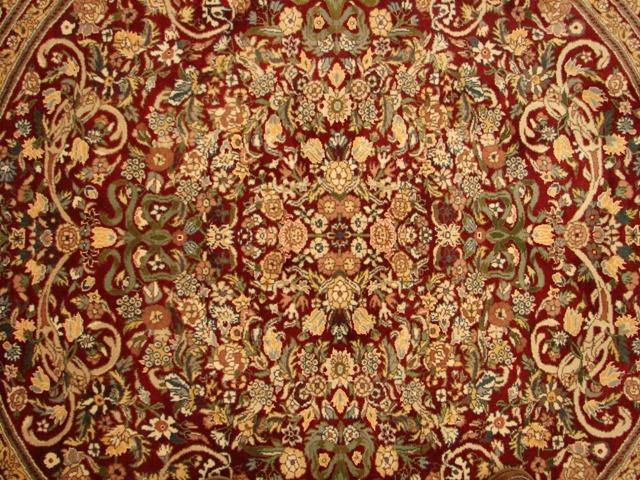 6x6 Silk Rug-China - bestrugplace