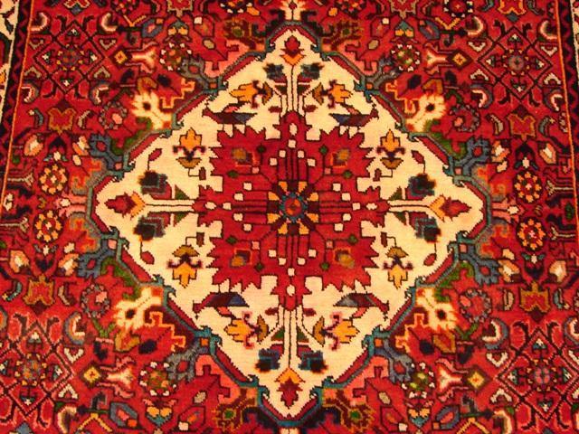 5x10 Authentic Handmade Persian Hamadan Rug-Iran - bestrugplace