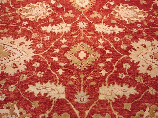 Radiant 10x17 Authentic Handmade Chobi Peshawar Rug-Pakistan - bestrugplace