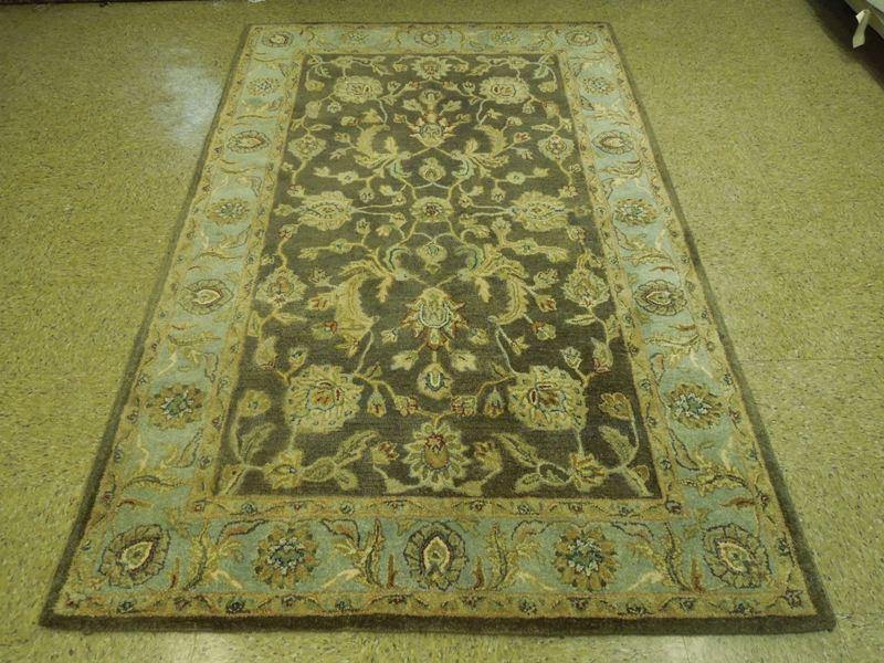 Fascinating 5x8 Authentic Handmade Rug - India - bestrugplace