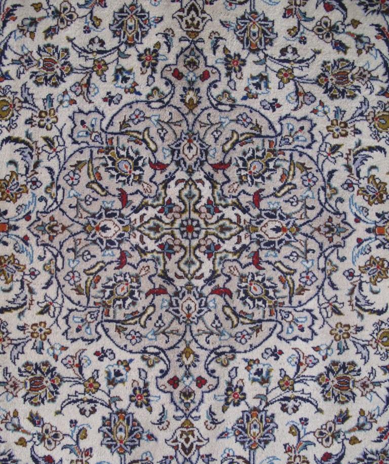 8x12 Authentic Hand-knotted Persian Signed Kashan Rug - Iran - bestrugplace