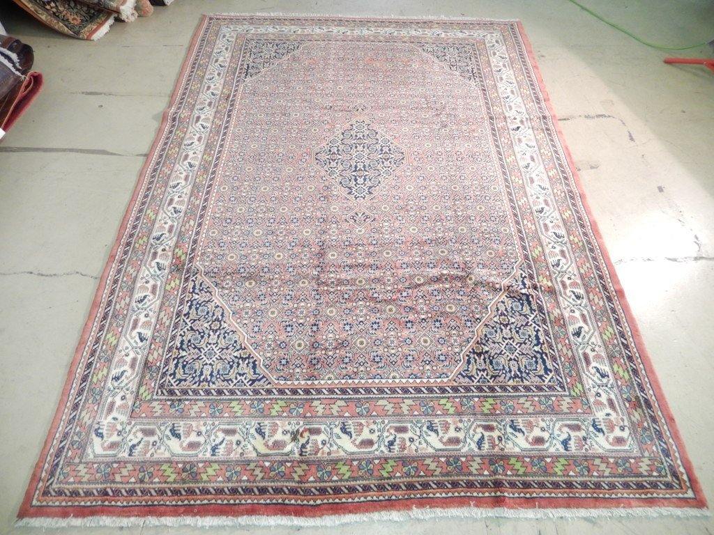 7x10 Authentic Hand Knotted Fine Persian Bijar Rug - Iran - bestrugplace