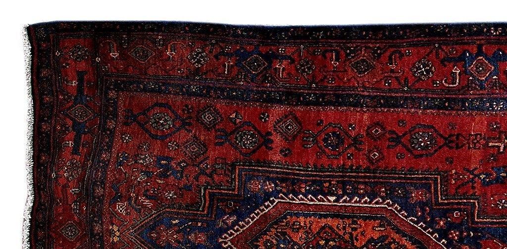 5x10 Authentic Hand Knotted Persian Hamadan Rug - Iran - bestrugplace