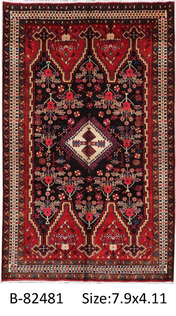 Luxurious 5x8 Authentic Hand-knotted Persian Sirjan Rug - Iran - bestrugplace