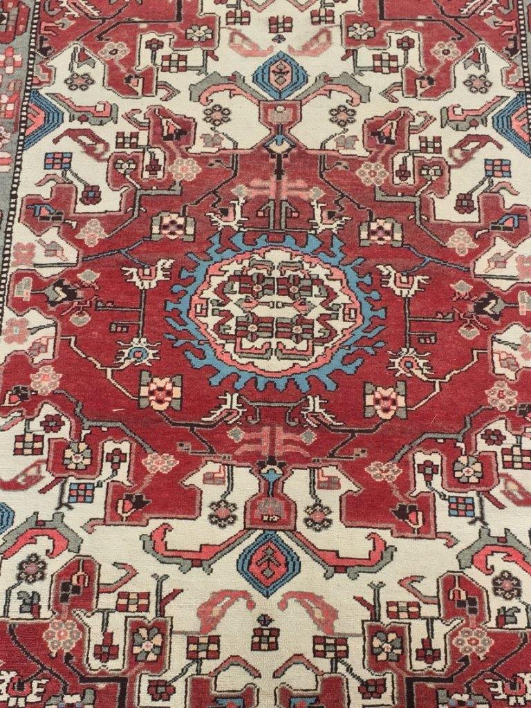 5x8 Authentic Hand-knotted Persian Hamadan Rug - Iran - bestrugplace
