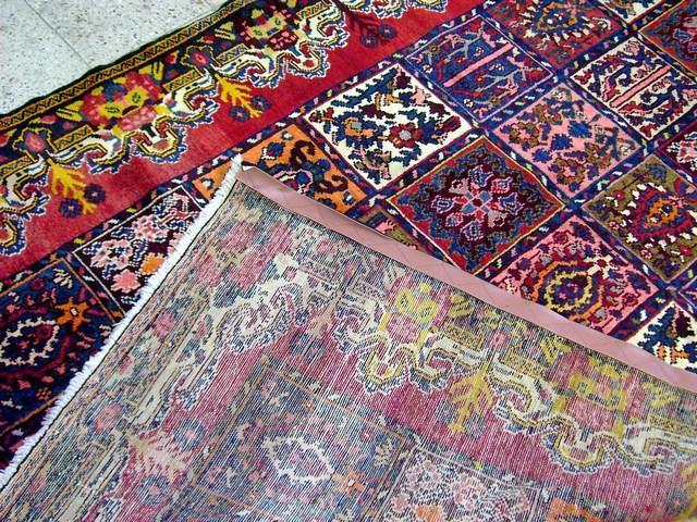 5.5 x 10.5 Multi Color Persian Bakhtiar Runner Rug #7465