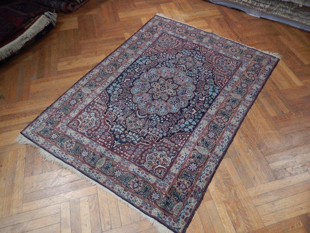5x6 Authentic Hand Knotted Antique Persian Rug - Iran - bestrugplace