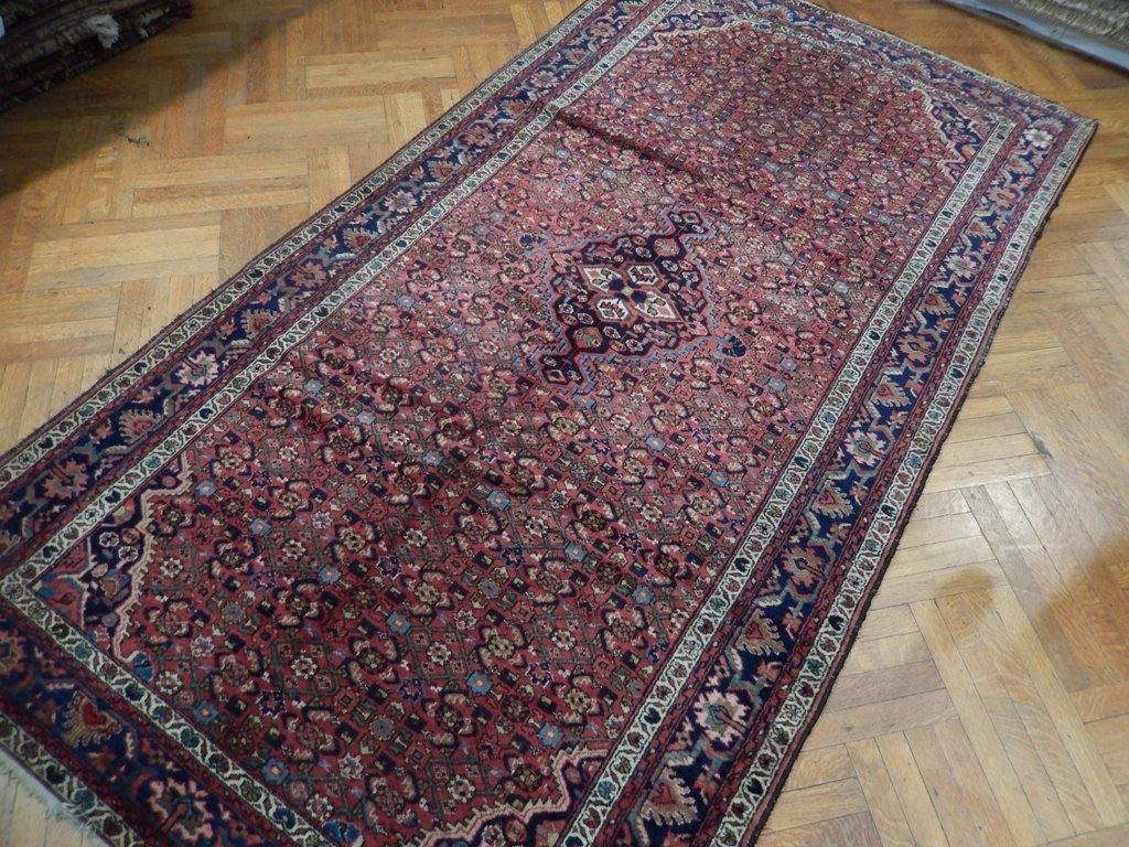 5x10 Authentic Handmade Semi-Antique Persian Bijar Rug - Iran - bestrugplace