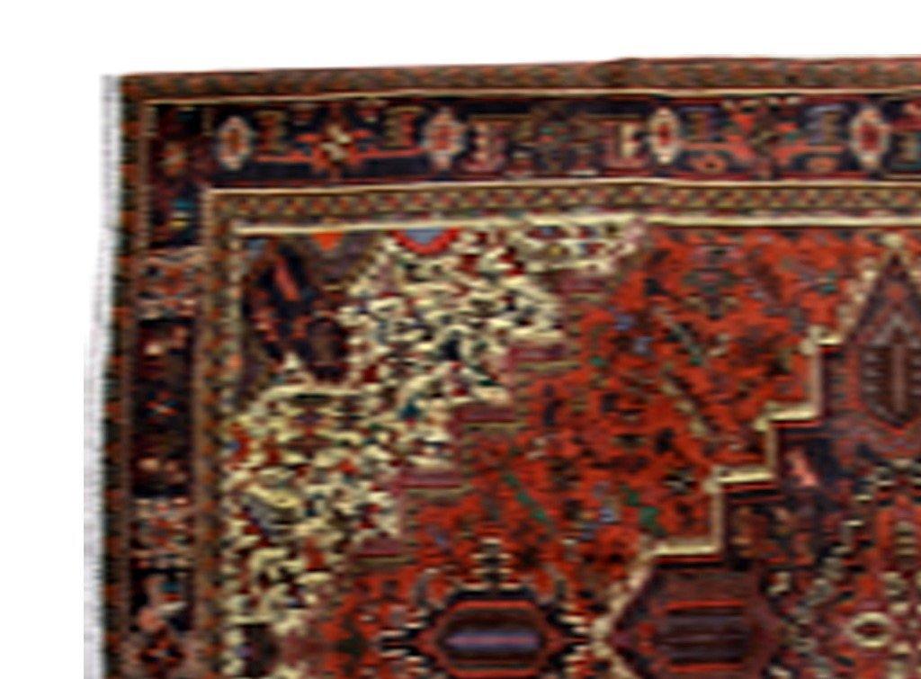 8x11 Authentic Hand Knotted Persian Heriz Rug - Iran - bestrugplace