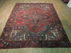 Load image into Gallery viewer, Authentic-Semi-Antique-Persian-Heriz-Rug.jpg