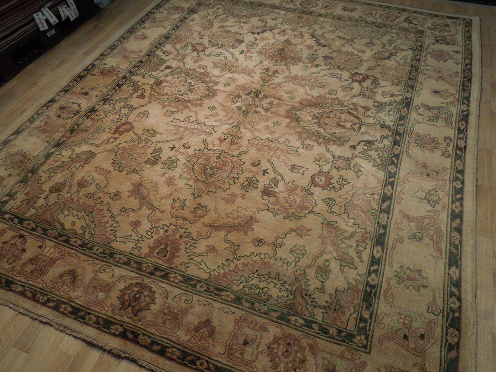 Dazzling 8x10 Authentic Handmade Turkish Tea Wash Rug - Turkey - bestrugplace