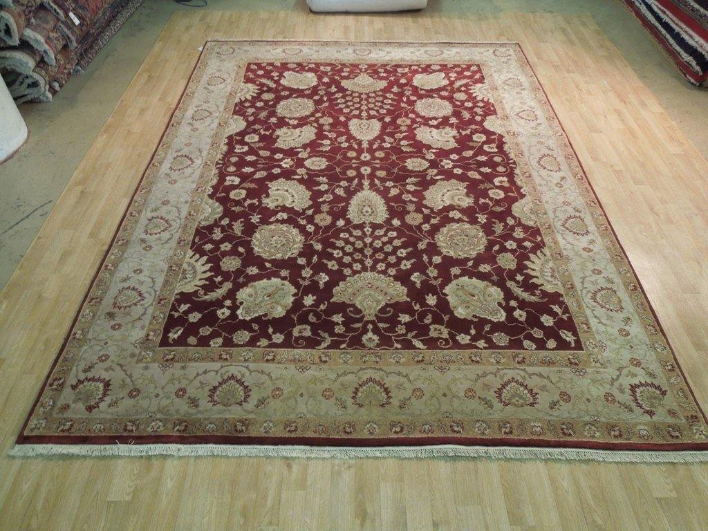 8x11 Vegetable Dyed Chobi Rug - India - bestrugplace