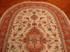 Load image into Gallery viewer, 4x7 Authentic Handmade High End Wool&amp;Silk Persian Tabriz Oval Rug-Iran - bestrugplace