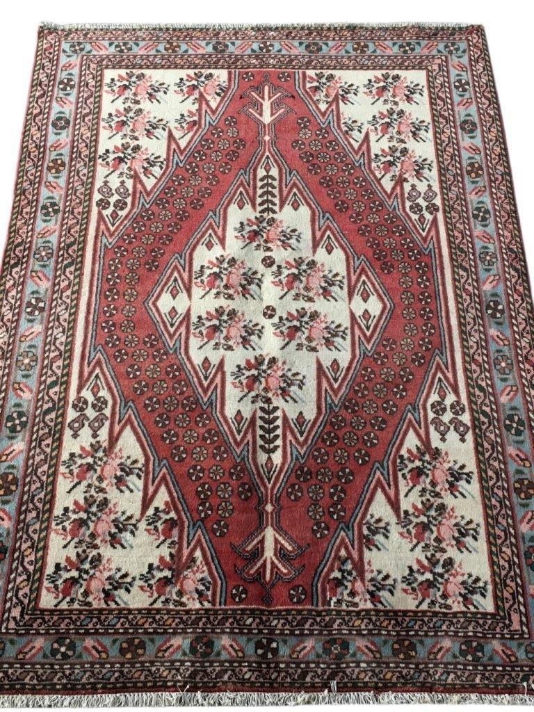 5x6 Authentic Hand-knotted Persian Hamadan Rug - Iran - bestrugplace