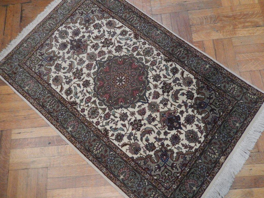 3x5 Authentic Handmade High End Persian Tabriz Rug - Iran - bestrugplace