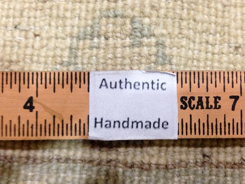 3.4 x 4.9 GRAY OSHAK handmade Wool Rug #PIX-26772