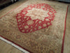 Load image into Gallery viewer, Authentic-Burgundy-Heriz-Rug.jpg