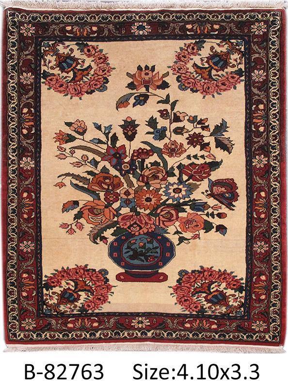 Luxurious 3x5 Authentic Hand-knotted Persian Hamadan Rug - Iran - bestrugplace